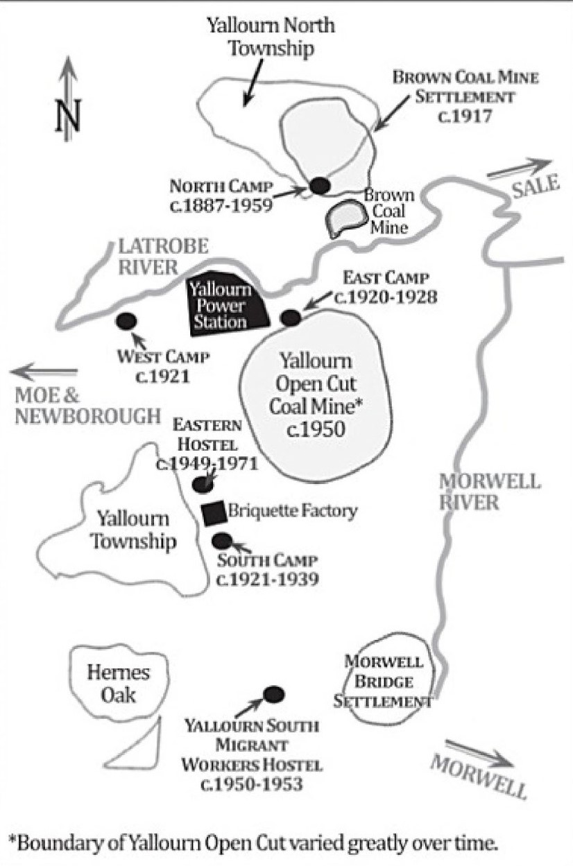 IMAGES OF YALLOURN The Yallourn Migrant Hostel